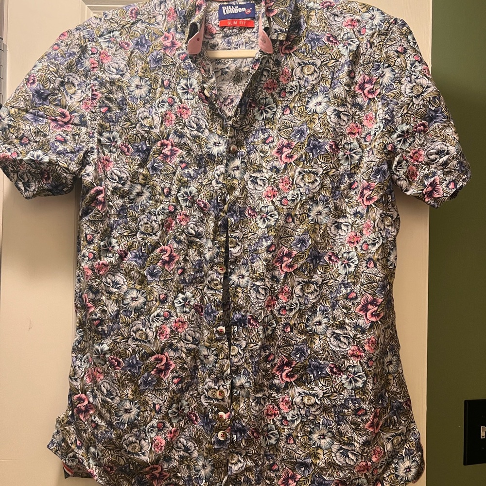 Men's Floral Shirt - Multicolor